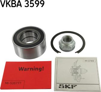 SKF VKBA 3599 - Set rulment roata parts5.com