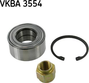 SKF VKBA 3554 - Komplet kolesnega lezaja parts5.com