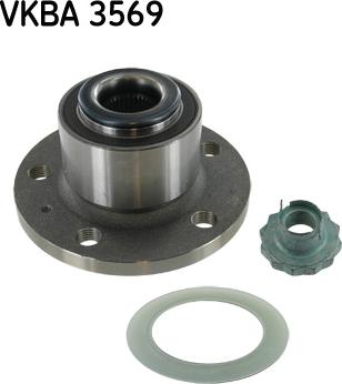 SKF VKBA 3569 - Kit de roulements de roue parts5.com