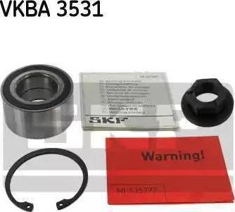 SKF VKBA 6856 - Wheel hub, bearing Kit parts5.com