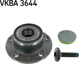 SKF VKBA 3644 - Komplet ležaja kotača parts5.com