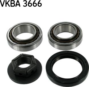 SKF VKBA 3666 - Set rulment roata parts5.com