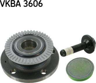 SKF VKBA 3606 - Σετ ρουλεμάν τροχών parts5.com