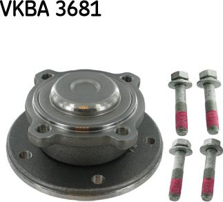 SKF VKBA 3681 - Tekerlek yatağı seti parts5.com