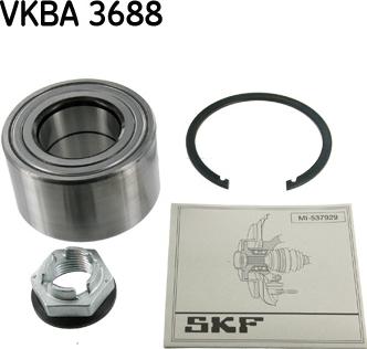 SKF VKBA 3688 - Set rulment roata parts5.com