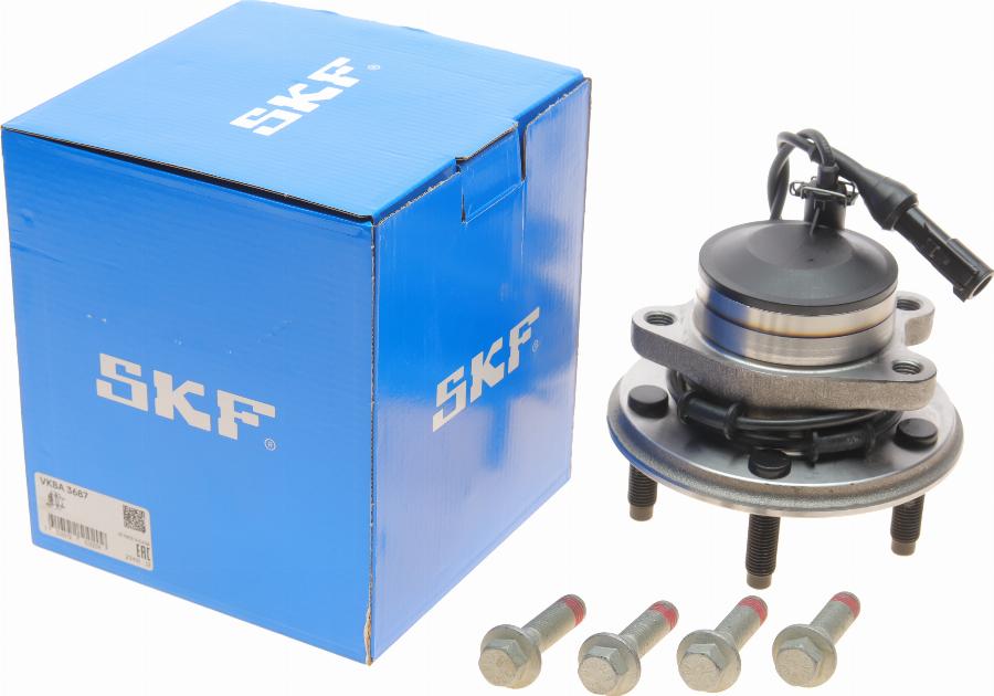 SKF VKBA 3687 - Set rulment roata parts5.com