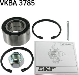 SKF VKBA 3785 - Σετ ρουλεμάν τροχών parts5.com