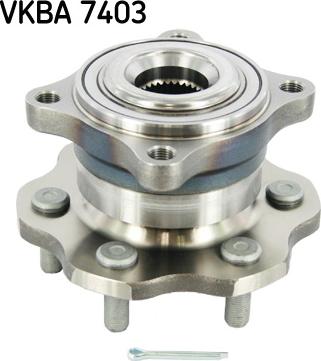 SKF VKBA 7403 - Pyöränlaakerisarja parts5.com