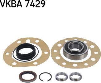 SKF VKBA 7429 - Zestaw łożysk koła parts5.com