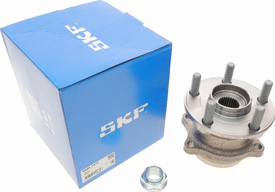 SKF VKBA 7479 - Wheel hub, bearing Kit parts5.com