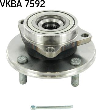 SKF VKBA 7592 - Komplet kolesnega lezaja parts5.com