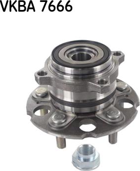 SKF VKBA 7666 - Sada ložisek kol parts5.com