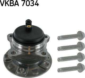 SKF VKBA 7034 - Kerékcsapágy készlet parts5.com