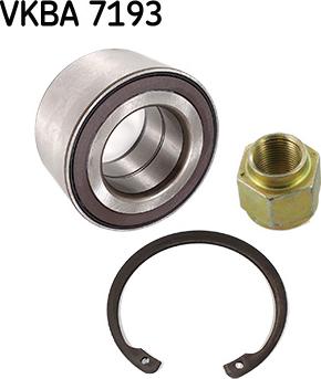 SKF VKBA 7193 - Wheel hub, bearing Kit parts5.com