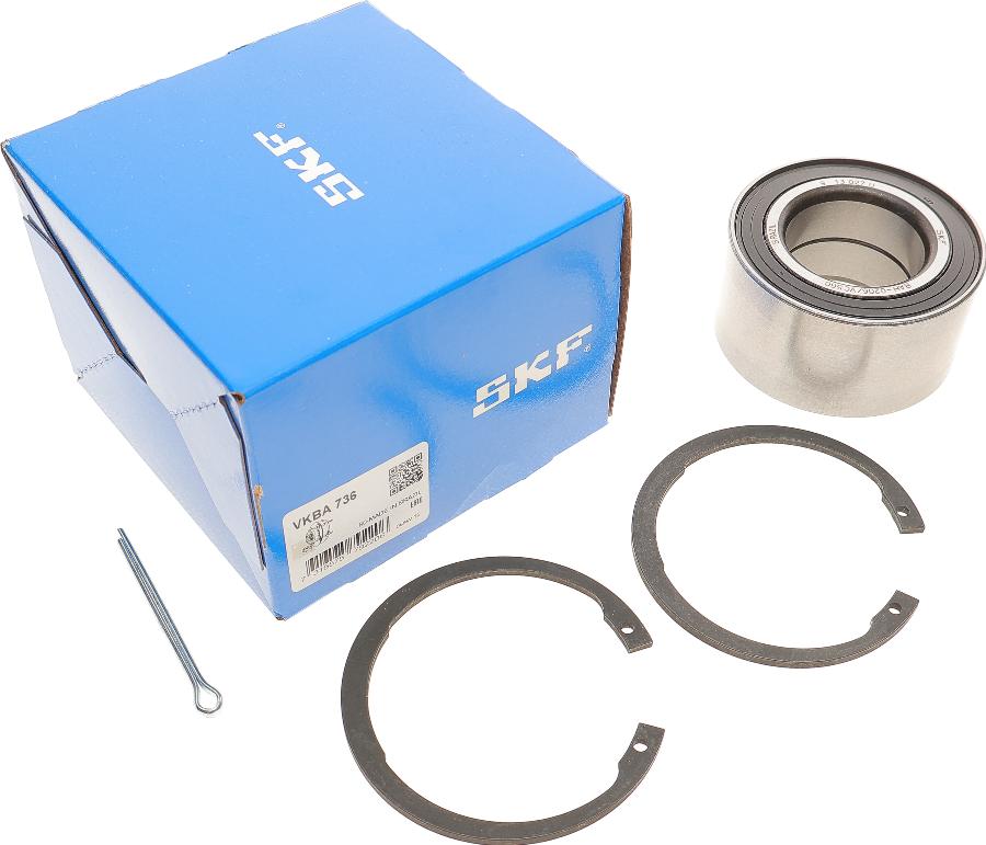 SKF VKBA 736 - Σετ ρουλεμάν τροχών parts5.com