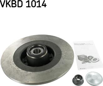 SKF VKBD 1014 - Δισκόπλακα parts5.com