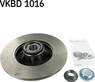 SKF VKBD 1016 - Zavorni kolut parts5.com