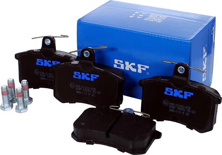 SKF VKBP 90606 - Brake Pad Set, disc brake parts5.com