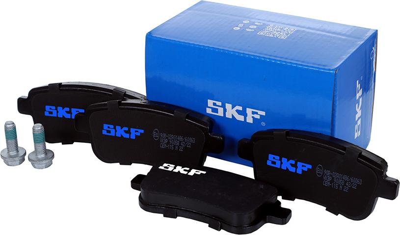 SKF VKBP 90058 - Sada brzdových destiček, kotoučová brzda parts5.com