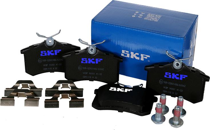 SKF VKBP 90001 - Komplet zavornih oblog, ploscne (kolutne) zavore parts5.com