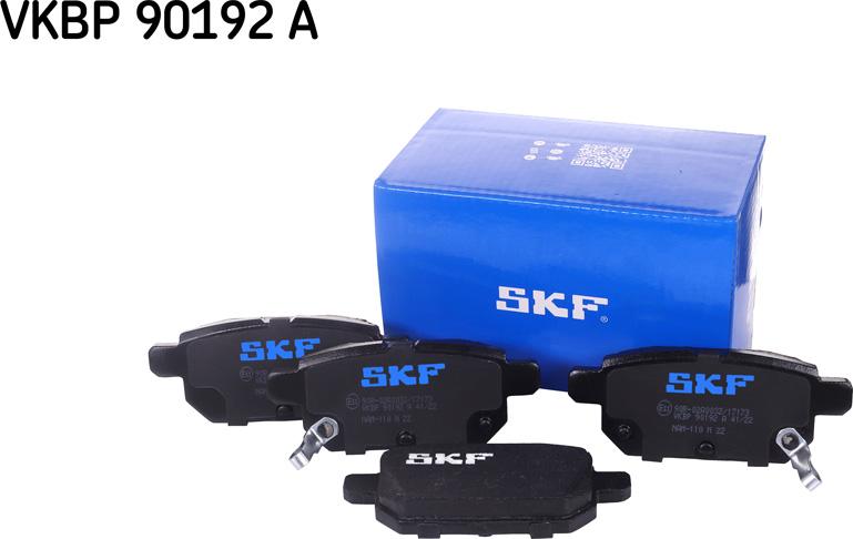 SKF VKBP 90192 A - Set placute frana,frana disc parts5.com