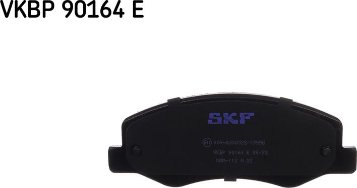 SKF VKBP 90164 E - Set placute frana,frana disc parts5.com