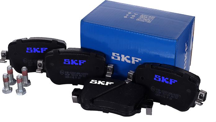 SKF VKBP 90129 - Juego de pastillas de freno parts5.com