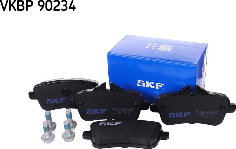 SKF VKBP 90234 - Set placute frana,frana disc parts5.com