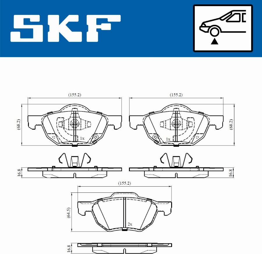 SKF VKBP 80518 A - - - parts5.com