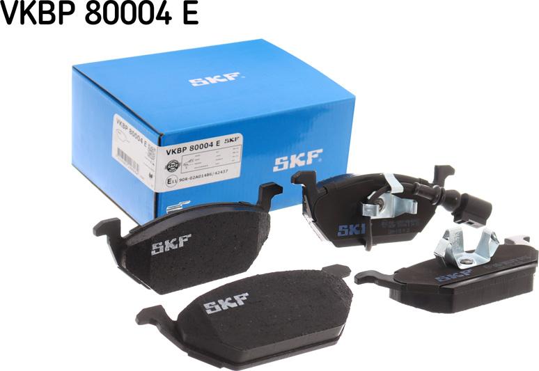 SKF VKBP 80004 E - Komplet pločica, disk-kočnica parts5.com