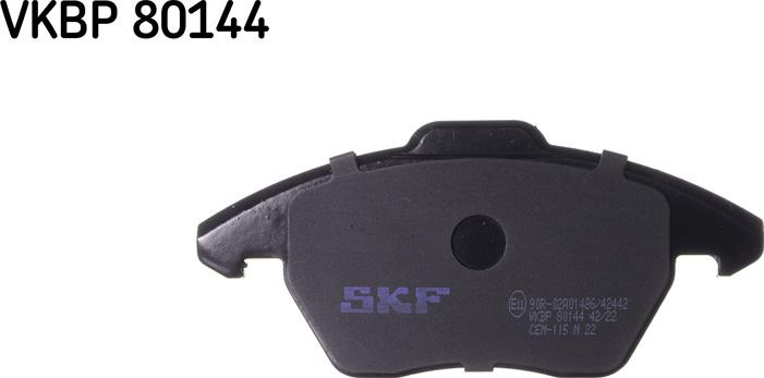 SKF VKBP 80144 - Piduriklotsi komplekt,ketaspidur parts5.com