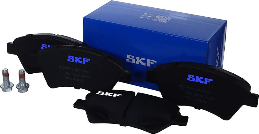 SKF VKBP 80163 - Brake Pad Set, disc brake parts5.com