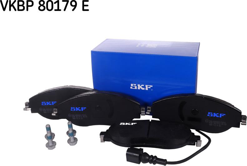 SKF VKBP 80179 E - Σετ τακάκια, δισκόφρενα parts5.com