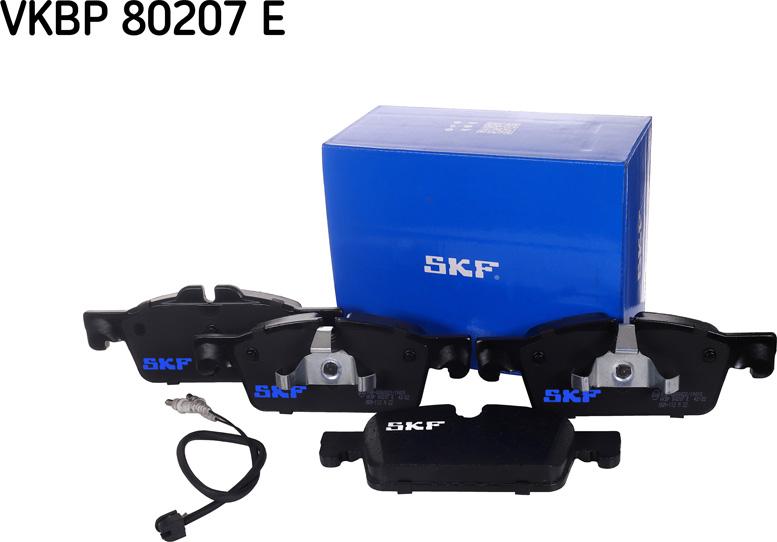 SKF VKBP 80207 E - Brake Pad Set, disc brake parts5.com