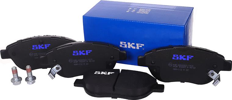 SKF VKBP 80280 A - Σετ τακάκια, δισκόφρενα parts5.com