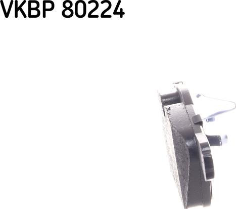 SKF VKBP 80224 - Fékbetétkészlet, tárcsafék parts5.com