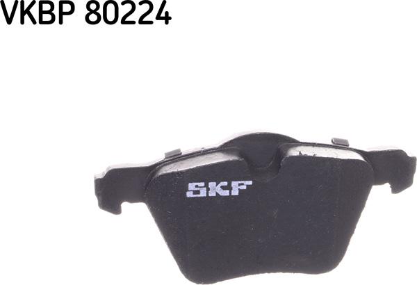 SKF VKBP 80224 - Fékbetétkészlet, tárcsafék parts5.com