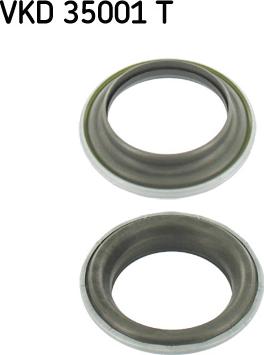 SKF VKD 35001 T - Valivé ložisko, ložisko pružné vzpěry parts5.com