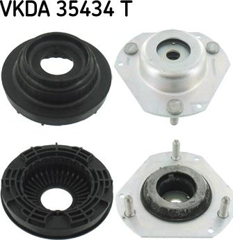 SKF VKDA 35434 T - Amortisör yayı destek yatağı parts5.com