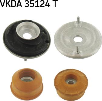 SKF VKDA 35124 T - Potporni ležaj opružne noge parts5.com