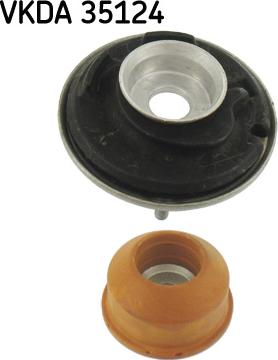 SKF VKDA 35124 - Отбойник, демпфер амортизатора parts5.com