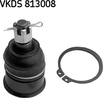 SKF VKDS 813008 - Taşıyıcı / kılavuz mafsalı parts5.com