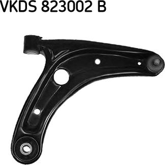 SKF VKDS 823002 B - Bugi kolu, tekerlek bağlantısı parts5.com