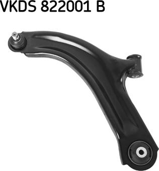 SKF VKDS 822001 B - Lengőkar, kerékfelfüggesztés parts5.com