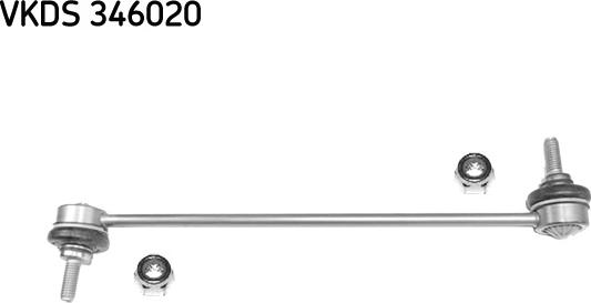 SKF VKDS 346020 - Тяга / стойка, стабилизатор parts5.com