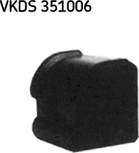 SKF VKDS 351006 - Bearing Bush, stabiliser parts5.com