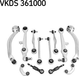 SKF VKDS 361000 - Lożisko prużnej vzpery parts5.com