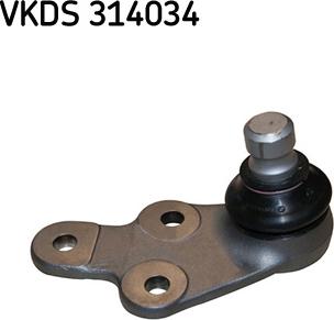 SKF VKDS 314034 - Rotule de suspension parts5.com