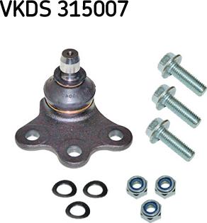 SKF VKDS 315007 - Articulatie sarcina / ghidare parts5.com