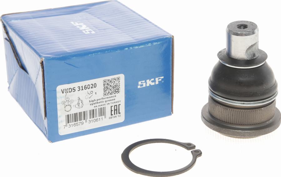 SKF VKDS 316020 - Támasztó / vezetőcsukló parts5.com